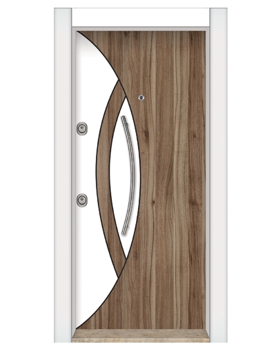 1565 Statik Kasa Düz Model Çelik Kapı