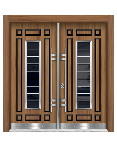 0152 ABD-Kabartmalı Model Bina Giriş Kapısı