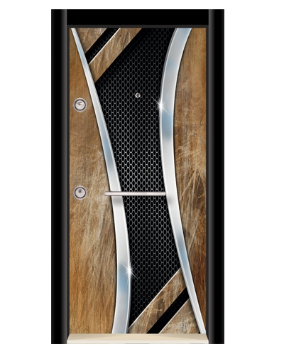 1251 Ultralam Düz Model Çelik Kapı