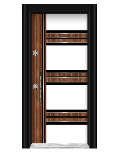 1252 Ultralam Düz Model Çelik Kapı