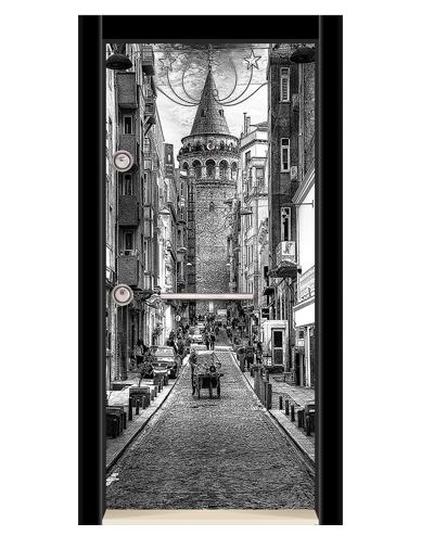 1255 Ultralam Düz Model Çelik Kapı