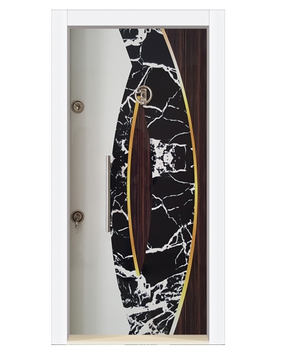 1256 Ultralam Düz Model Çelik Kapı