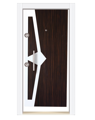 1258 Ultralam Düz Model Çelik Kapı