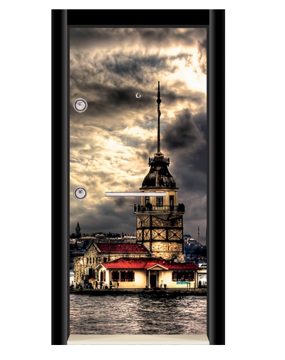 1259 Ultralam Düz Model Çelik Kapı