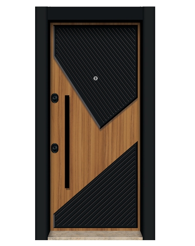 1462 Statik Kasa Kabartma Model Çelik Kapı