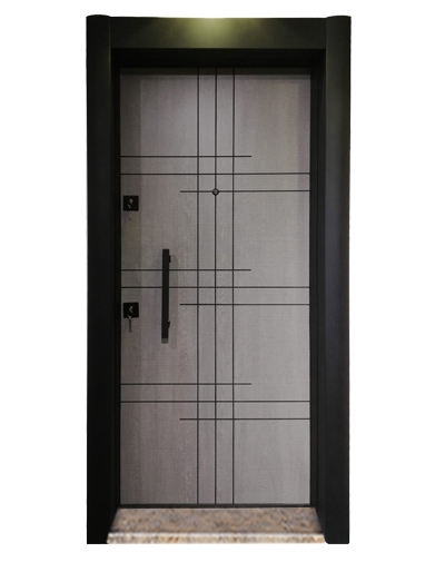 1532 Statik Kasa Düz Model Çelik Kapı