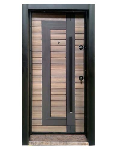 1557 Statik Kasa Düz Model Çelik Kapı