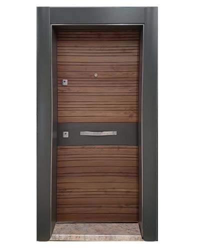 1558 Statik Kasa Düz Model Çelik Kapı