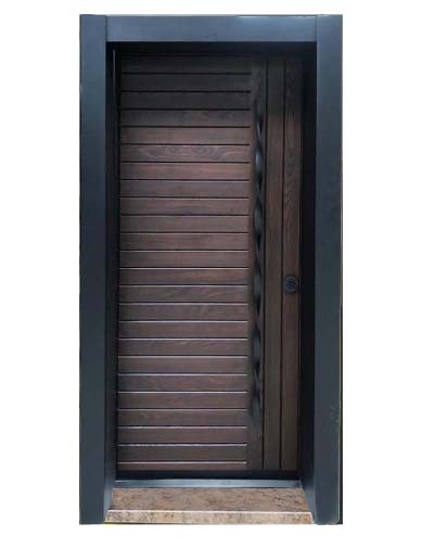 1559 Statik Kasa Düz Model Çelik Kapı