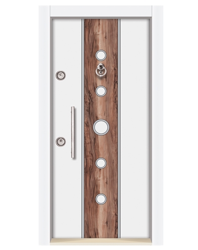 1562 Statik Kasa Düz Model Çelik Kapı