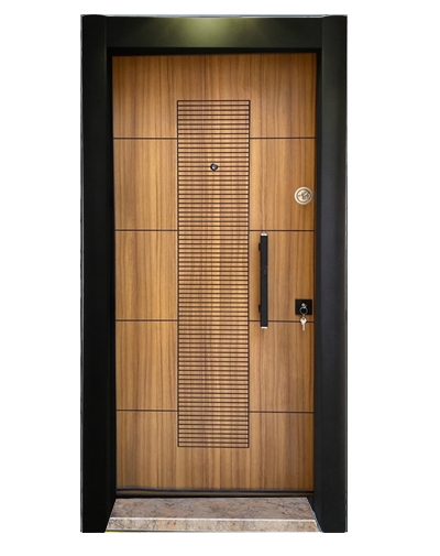 1593 Statik Kasa ABD Düz Model Çelik Kapı