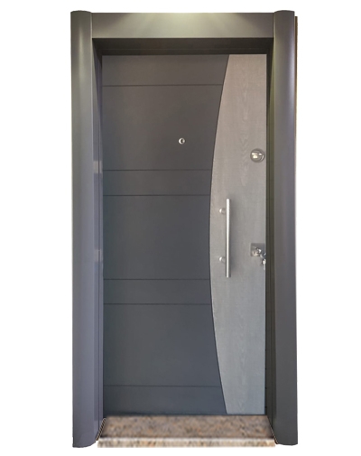 1597 Statik Kasa Düz Model Çelik Kapı