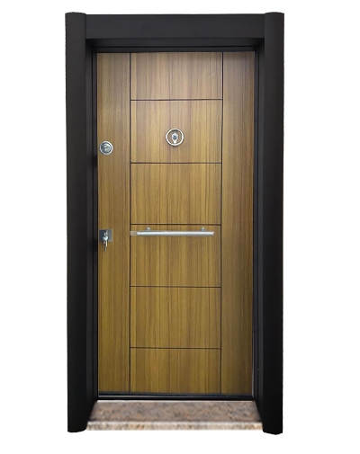 1654 Statik Kasa Düz Model Çelik Kapı