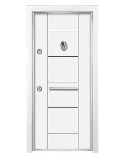 1654BZ Statik Kasa Düz Model Çelik Kapı