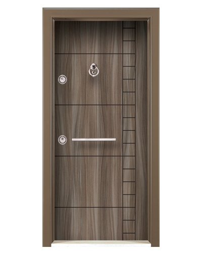 1657 Statik Kasa Düz Model Çelik Kapı