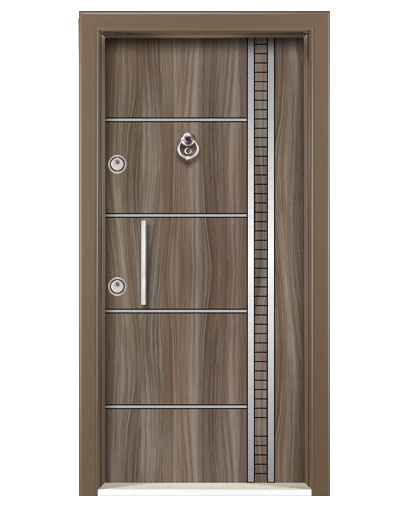 1663 Statik Kasa Düz Model Çelik Kapı