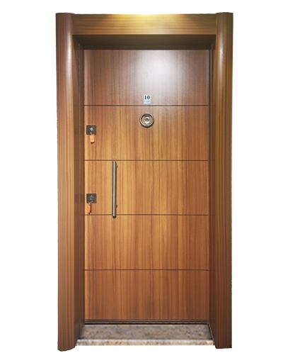 2660 Eskitme Kasalı Düz Model Çelik Kapıı