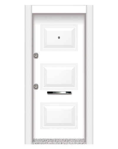 3457 Statik Kasa Kabartma Model Çelik Kapı