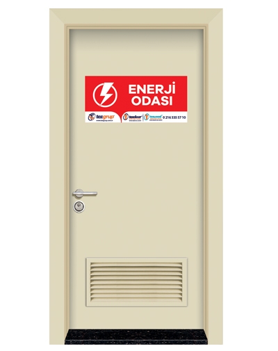 4001-Menfezli Enerji Odası Kapıları
