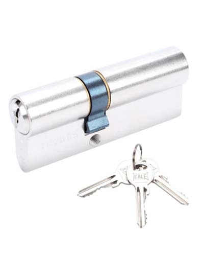Kale 164 68 mm Cerman Kilit ve Barel ( Gümüş Renk )